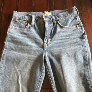Madewell Women's Ankle & Cropped Jeans - Light Blue